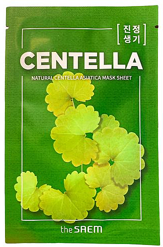 THE SAEM Natural Centella Asiatica Mask Sheet Маска тканевая с центеллой азиатской THE SAEM Natural Centella Asiatica Mask Sheet Маска тканевая с центеллой азиатской