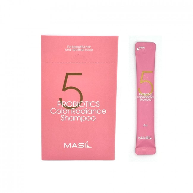 MASIL 5 Probiotics Color Radiance Shampoo Шампунь с пробиотиками для защиты цвета, 8 мл MASIL 5 Probiotics Color Radiance Shampoo Шампунь с пробиотиками для защиты цвета, 8 мл